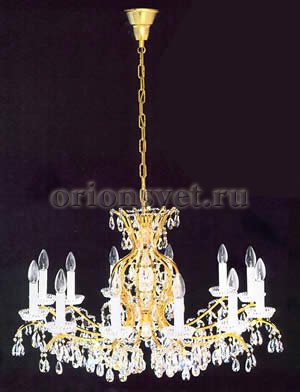 Хрустальная люстра LU 2143/12 gold